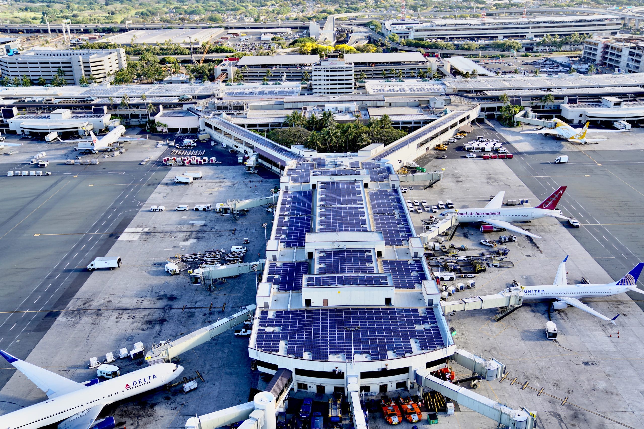 Airport solar | courtesy of The Hawaii Department of Transportation