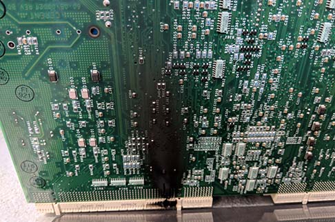 Photo of circuit board