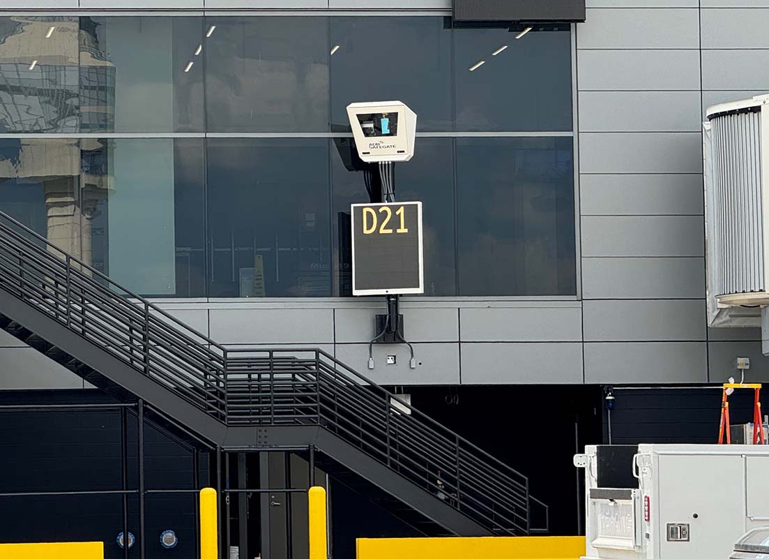 Visual Docking Guidance System (VDGS) | Courtesy of ADB Safegate